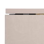 Mesa Plegable Plegable Negro-Crema 148 X 71 X 74 cm
