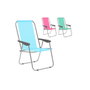 Marbueno Silla Plegable de Acero Surtida para Playa y Piscina