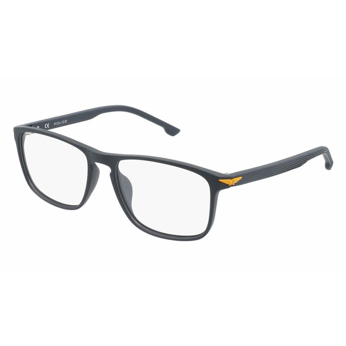 Montura de Gafas Hombre Police VPLA44-540R43 Gris ø 54 mm Montura de Gafas Hombre Police VPLA44-540R43 Gris ø 54 mm