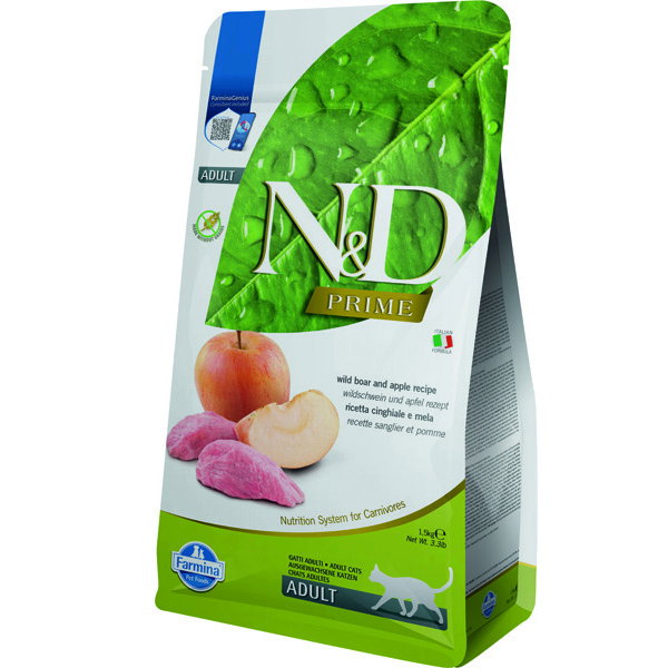 Farmina N&D Cat Prime Jabalí 1,5kg