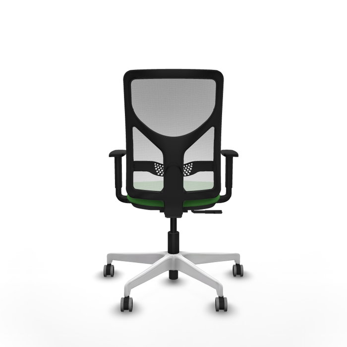 PIQUERAS Y CRESPO Silla de oficina Motilla con mecanismo Sincro, Verde y Blanco PIQUERAS Y CRESPO Silla de oficina Motilla con mecanismo Sincro, Verde y Blanco