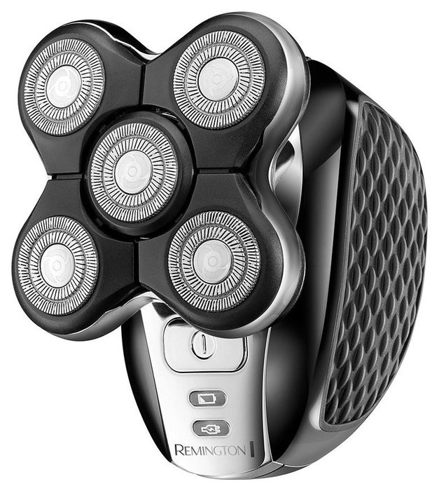 Remington Ultimate Series RX5 XR1500 Afeitadora de Cabeza con 5 Cabezales, Negro/Cromado