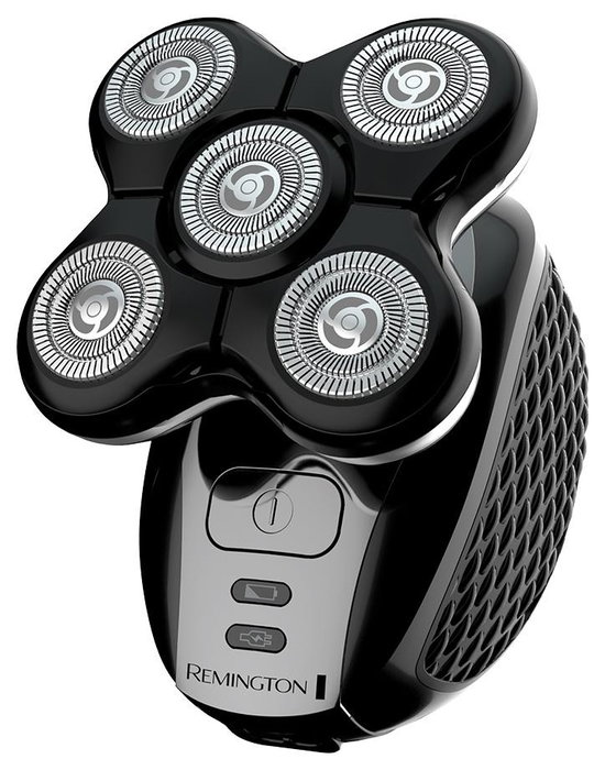 Remington Ultimate Series RX5 XR1500 Afeitadora de Cabeza con 5 Cabezales, Negro/Cromado