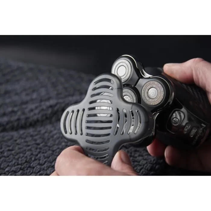 Remington Ultimate Series RX5 XR1500 Afeitadora de Cabeza con 5 Cabezales, Negro/Cromado