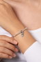Heliophilia Silver Colgante de Metal Plateado Resistente al Deslustre