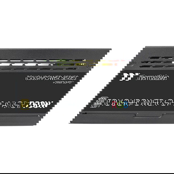 Thermaltake GF1 750W Gold ARGB Fuente de Alimentación ATX Modular Thermaltake GF1 750W Gold ARGB Fuente de Alimentación ATX Modular