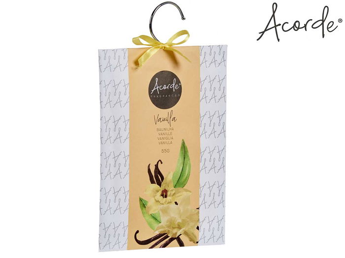 Acorde Bolsa Aromática Vainilla 55 gr 16.5 x 28 x 0.4 cm (Set de 36)