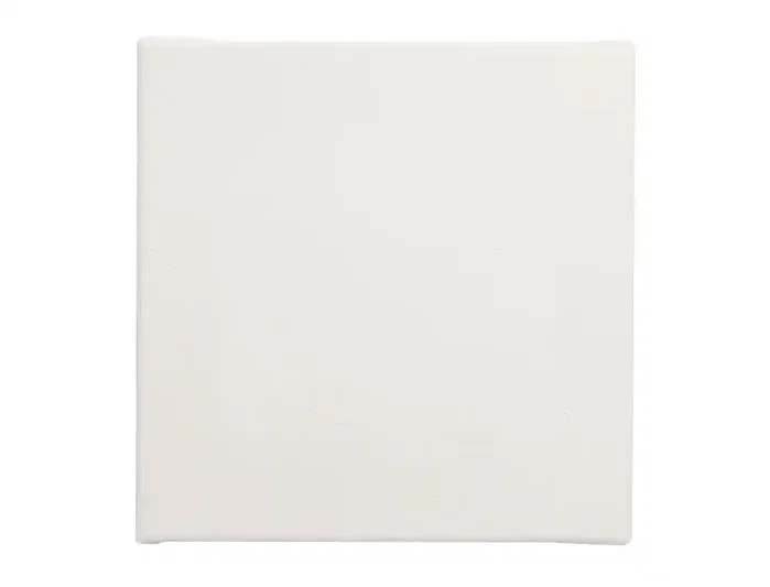 Liderpapel - Bastidor Lienzo 20x20 cm, Algodón 100%, 280 g/m², Grapado Trasero, para Pintura Acrílica y Óleo