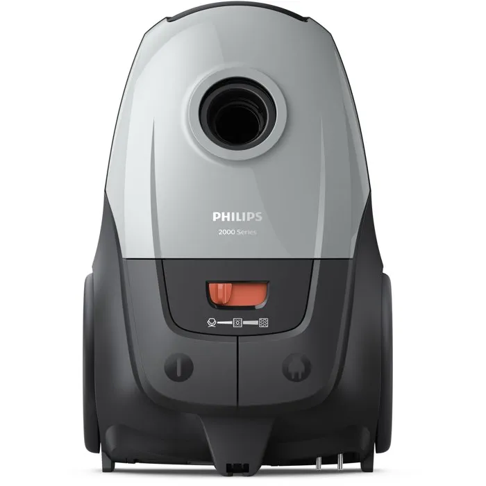 Philips XD2142/12 Aspiradora Serie 2000 con Filtro HEPA - 800 W - Bolsa 3 L - 77 dB - Gris Claro
