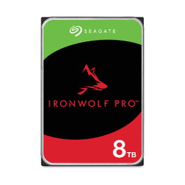 Seagate IronWolf Pro ST8000NT001 Disco duro NAS 8 TB 3.5" SATA III 7200 RPM 256 MB Caché
