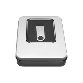 MEDIARANGE BOX902 Caja de almacenaje de aluminio Plata