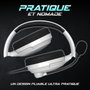 Spirit of Gamer Auricular Pro H4 Blanco - Auriculares para Gaming
