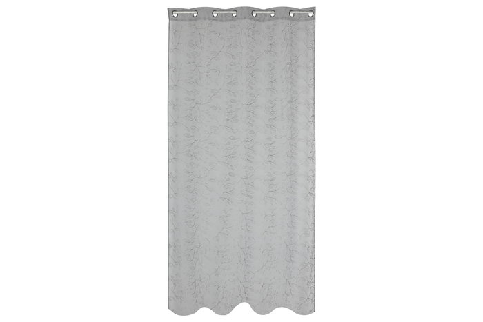 DKD Home Decor Cortina Gris Claro 260 x 140 cm (2 Unidades) Poliester