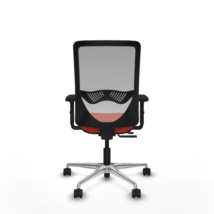 PIQUERAS Y CRESPO Silla de oficina Zulema Naranja oscuro y Gris PIQUERAS Y CRESPO Silla de oficina Zulema Naranja oscuro y Gris