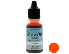 Tsukineko Tinta STAZON color calabaza recarga 15ml