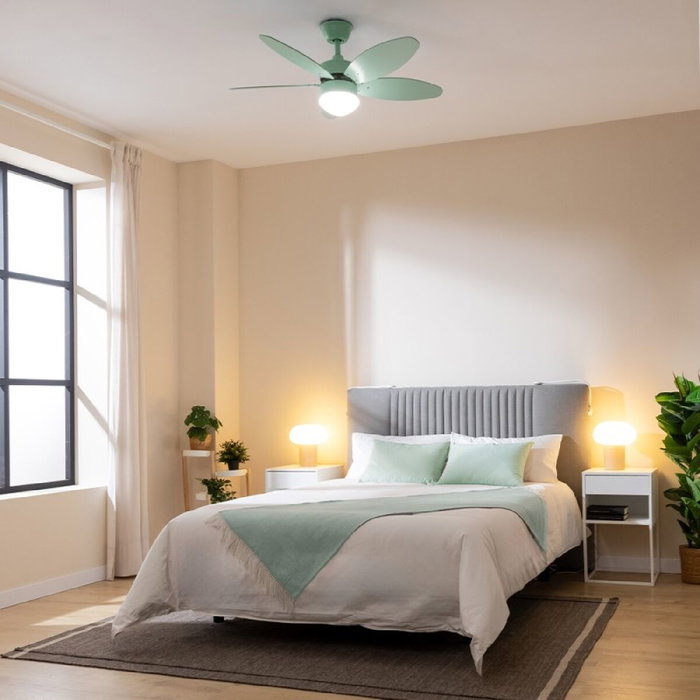 Ventilador de Techo con Luz Cecotec EnergySilence Aero 4260 Menta 18 W 40 W