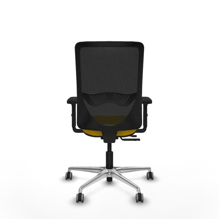 PIQUERAS Y CRESPO Silla de oficina Zulema con mecanismo Sincro/Traslack, Amarillo y Negro PIQUERAS Y CRESPO Silla de oficina Zulema con mecanismo Sincro/Traslack, Amarillo y Negro