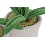 DKD Home Decor Sujetapuertas Tulipane de Poliéster, Pack de 2
