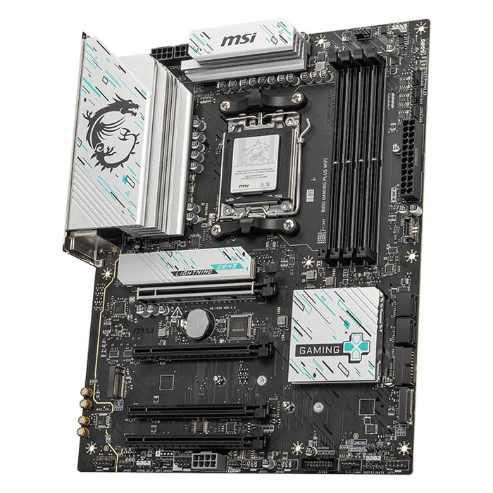 MSI Placa Base AM5 B850 GAMING PLUS WiFi para AMD Ryzen 7000/8000/9000 Series, Chipset B850, WiFi 7, ATX MSI Placa Base AM5 B850 GAMING PLUS WiFi para AMD Ryzen 7000/8000/9000 Series, Chipset B850, WiFi 7, ATX