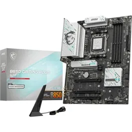 MSI 911-7E56-007 Placa Base B850 GAMING PLUS WiFi AMD AM5 4 DDR5 256GB ATX