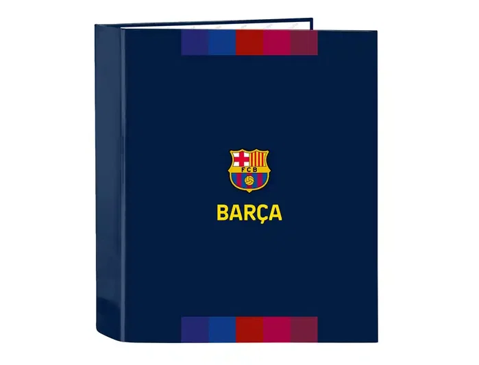Safta Carpeta de Cartón F.C. Barcelona Equipación 26/27 4 Anillas Folio