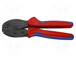 KNIPEX Crimpadora para terminales de cable y contactos BNC, COAX y TNC