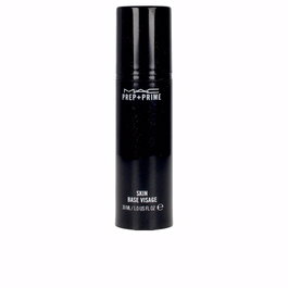 MAC Prep + Prime Skin Gel Loción Hidratante y Primer de Maquillaje, Unifica Tono y Minimiza Rojeces, 30 ml