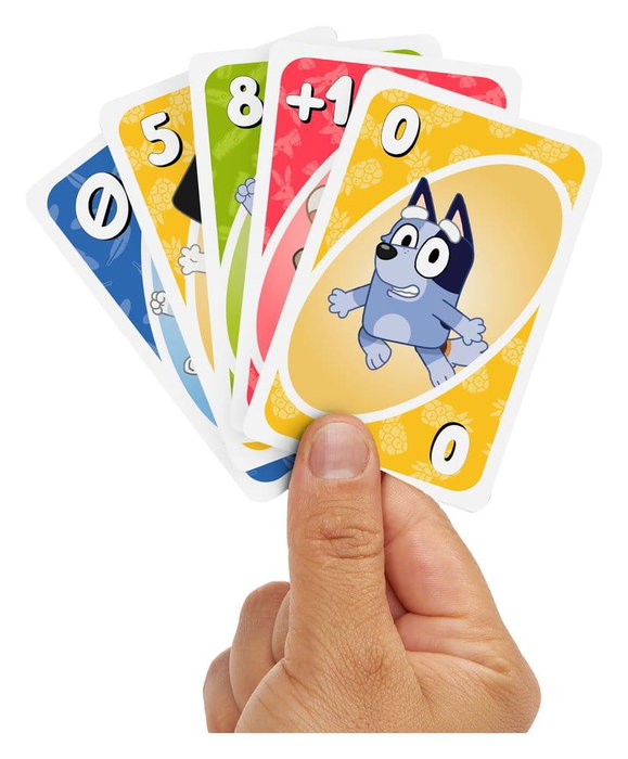 Mattel Bluey UNO Junior Juego de Cartas