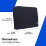 HP Funda protectora para ordenador portátil de 13-14 pulgadas, Atmospheric blue
