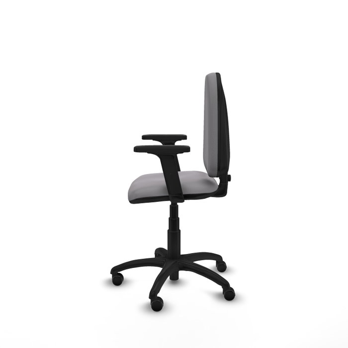 PIQUERAS Y CRESPO Silla de oficina Aýna Gris con Brazos 2D PIQUERAS Y CRESPO Silla de oficina Aýna Gris con Brazos 2D