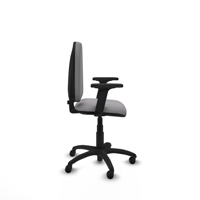 PIQUERAS Y CRESPO Silla de oficina Aýna Gris con Brazos 2D PIQUERAS Y CRESPO Silla de oficina Aýna Gris con Brazos 2D