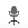 PIQUERAS Y CRESPO Silla de oficina Aýna Gris con Brazos 2D