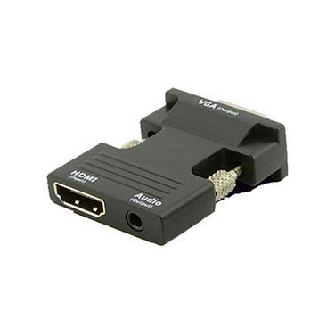 MicroConnect Adaptador de HDMI a VGA HDMI hembra a VGA macho con audio MicroConnect Adaptador de HDMI a VGA HDMI hembra a VGA macho con audio