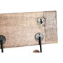 DKD Home Decor Perchero de Pared Buda Blanco