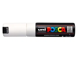 Posca Rotulador PC-7M Blanco - Marcador de Pintura a Base de Agua No Tóxico