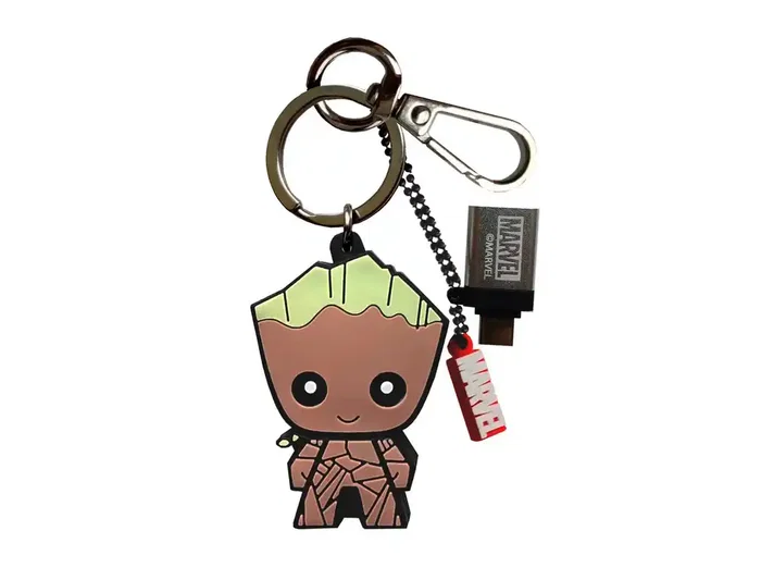 Wondee Memoria USB 32GB Groot Llavero con Adaptador USB C Compatible Windows/macOS/Linux Wondee Memoria USB 32GB Groot Llavero con Adaptador USB C Compatible Windows/macOS/Linux
