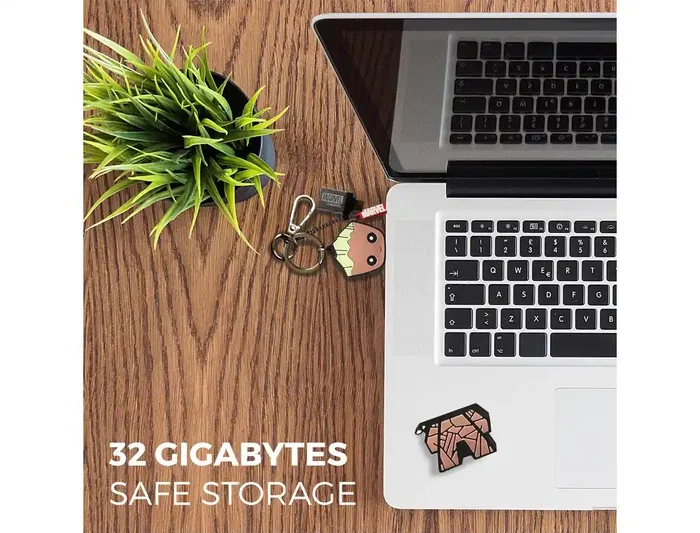 Wondee Memoria USB 32GB Groot Llavero con Adaptador USB C Compatible Windows/macOS/Linux Wondee Memoria USB 32GB Groot Llavero con Adaptador USB C Compatible Windows/macOS/Linux