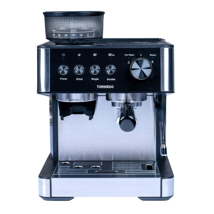 Tornado TCM5431-GS Máquina Portafiltro en Acero y Negro Tornado TCM5431-GS Máquina Portafiltro en Acero y Negro