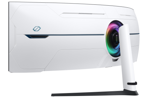 Samsung LS57CG952NUXEN Monitor LED 57" 7680 x 2160 240Hz Curvo 1000R Negro Blanco