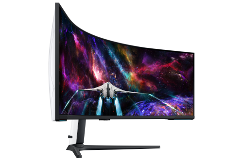 Samsung LS57CG952NUXEN Monitor LED 57" 7680 x 2160 240Hz Curvo 1000R Negro Blanco