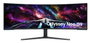 Samsung Odyssey Neo G9 S57CG952NU Monitor Curvo 57 pulg. Dual UHD 240 Hz Blanco/Negro