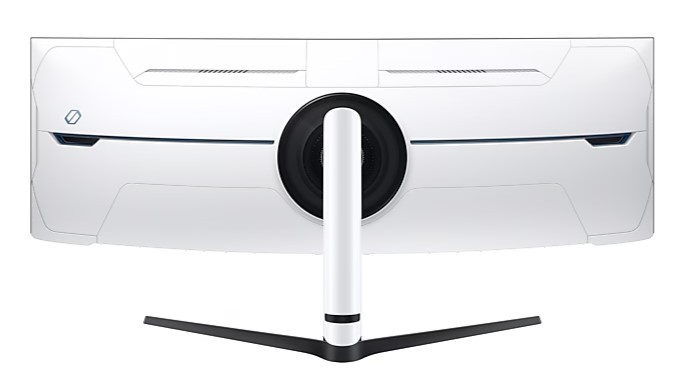 Samsung Odyssey Neo G9 S57CG952NU Monitor Curvo 57 pulg. Dual UHD 240 Hz Blanco/Negro