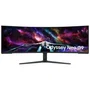 Samsung Odyssey Neo G9 S57CG952NU Monitor Gaming 57" Curvo Ultrapanorámico, Dual UHD (7680x2160), 240Hz, 1ms, VA, HDR1000, FreeSync Premium Pro, Ajustable en Altura, Blanco