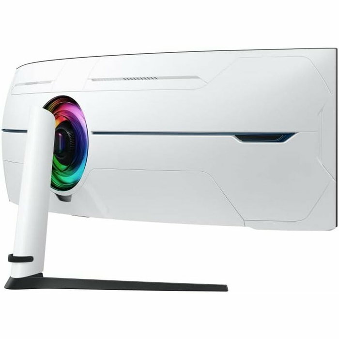 Samsung Odyssey Neo G9 S57CG952NU Monitor Curvo 57 pulg. Dual UHD 240 Hz Blanco/Negro