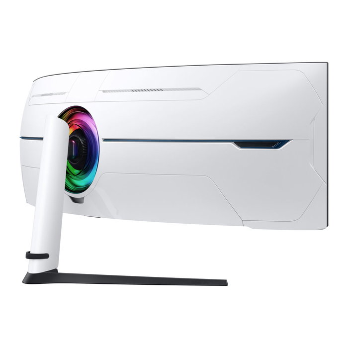 Samsung Odyssey Neo G9 S57CG952NU Monitor Curvo 57 pulg. Dual UHD 240 Hz Blanco/Negro