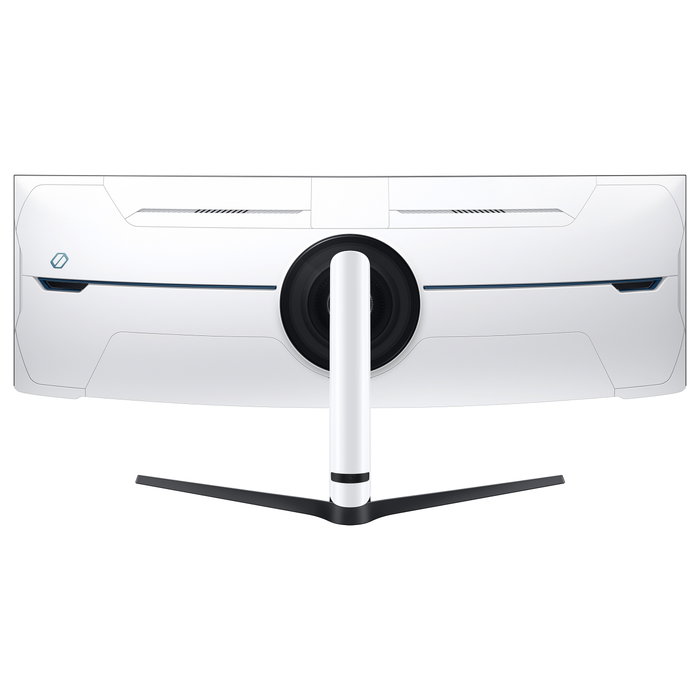 Samsung Odyssey Neo G9 S57CG952NU Monitor Curvo 57 pulg. Dual UHD 240 Hz Blanco/Negro