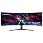 Samsung Odyssey Neo G9 S57CG952NU Monitor Curvo 57 pulg. Dual UHD 240 Hz Blanco/Negro