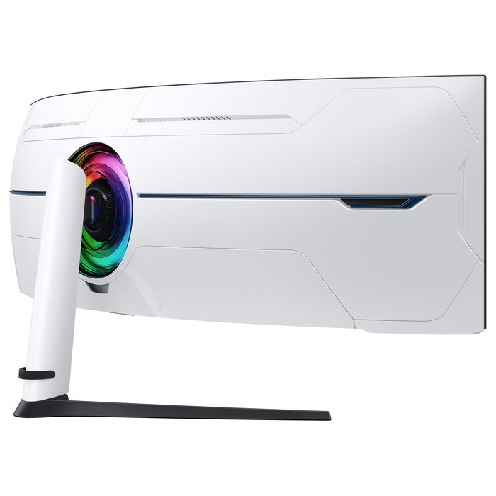 Samsung Odyssey Neo G9 S57CG952NU Monitor Curvo 57 pulg. Dual UHD 240 Hz Blanco/Negro