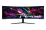 Samsung G95NC Monitor 57 pulgadas Dual UHD 7680x2160 LED Curvo 240Hz 1ms Negro y Blanco
