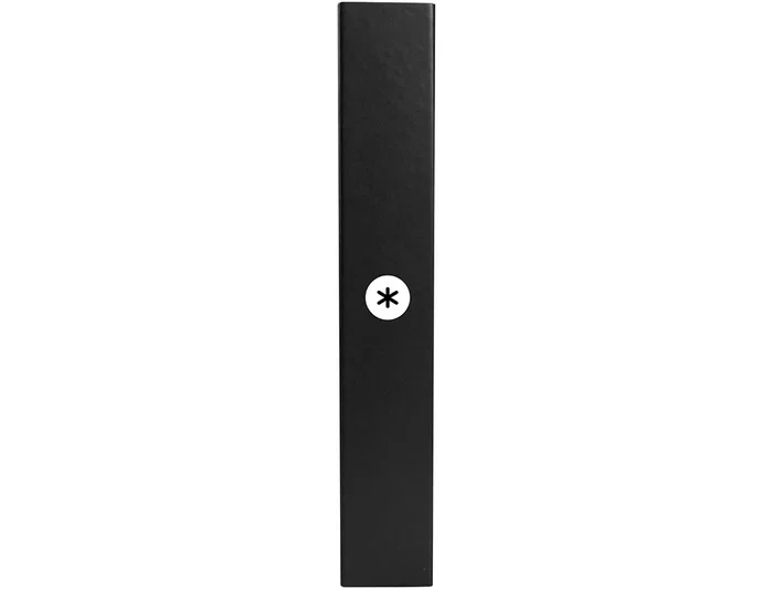 Antartik Carpeta 4 Anillas 40 mm Mixtas A4 Forrada Negro